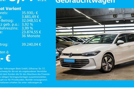 VW Passat Variant 15.527 km 35.930 € Stuttgart-Feuerbach 70469