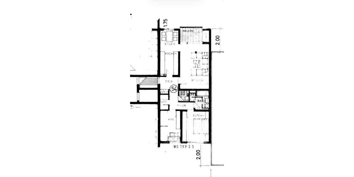 Etagenwohnung Pforzheim Eutingen - 3.5 Zimmer, 87 m&sup2;, 280.000&euro; | Angebot:27607451