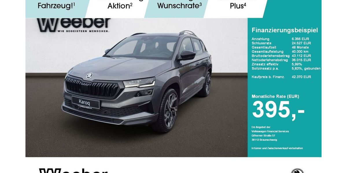 Skoda Karoq 14.000 km 41.470 &euro; Calw 75365