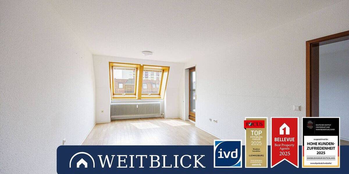 WEITBLICK: Helle Wohnung mit perfektem Schnitt! 2 zimmer
