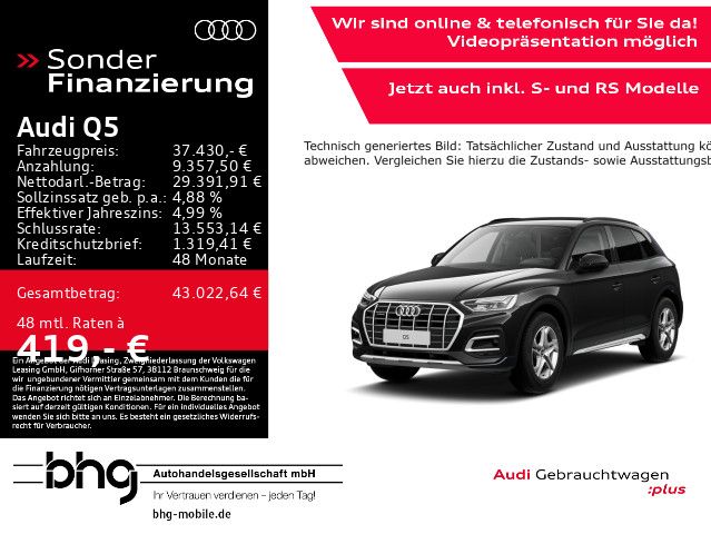 Audi Q5 93.526 km 37.430 € Tübingen 72072