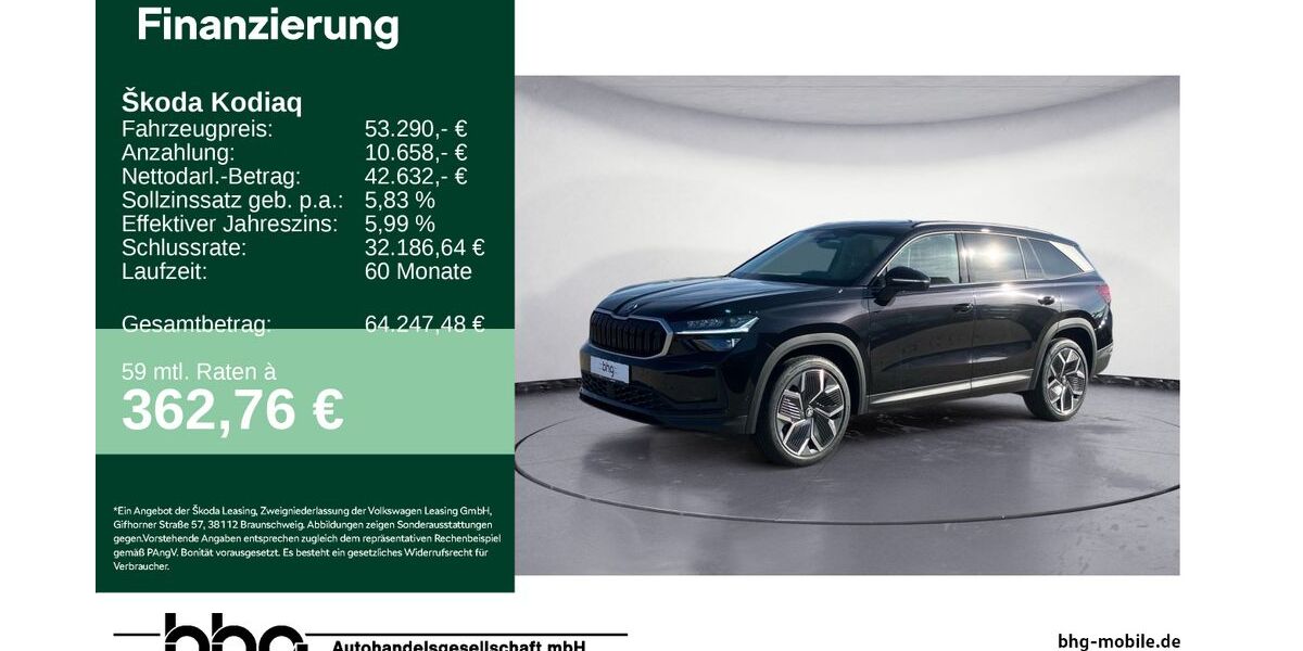 Skoda Kodiaq 7.500 km 50.990 &euro; Reutlingen 72770