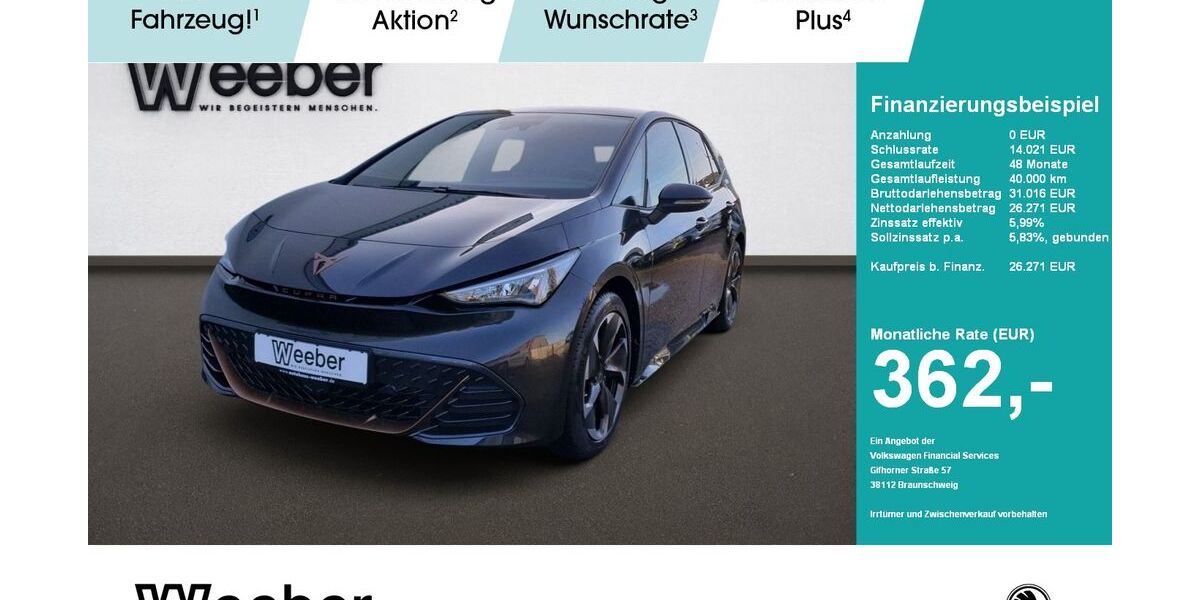 Cupra Born 40.648 km 25.490 &euro; Calw 75365