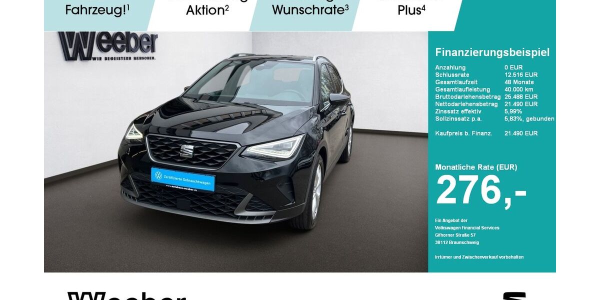 Seat Arona 19.338 km 21.490 &euro; Herrenberg 71083