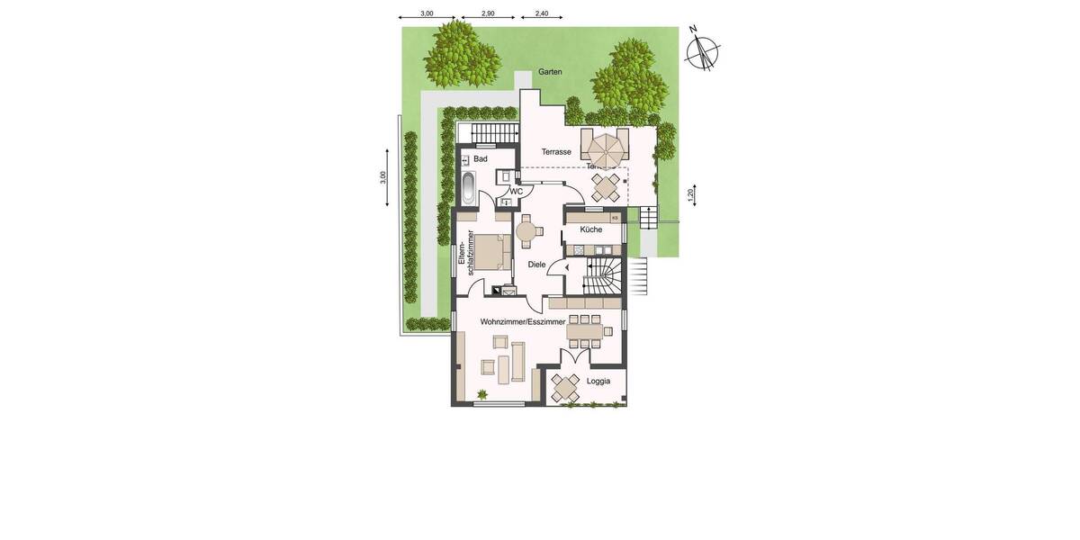 Mehrfamilienhaus, Wohnhaus Sindelfingen Mitte - 6 Zimmer, 128 m&sup2;, 529.000&euro; | Angebot:26361237