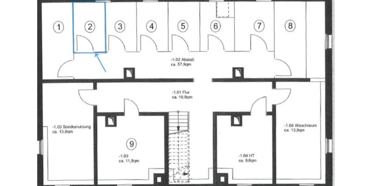 Erdgeschoßwohnung Esslingen am Neckar - 3 Zimmer, 63 m&sup2;, 950&euro; | Angebot:24674319