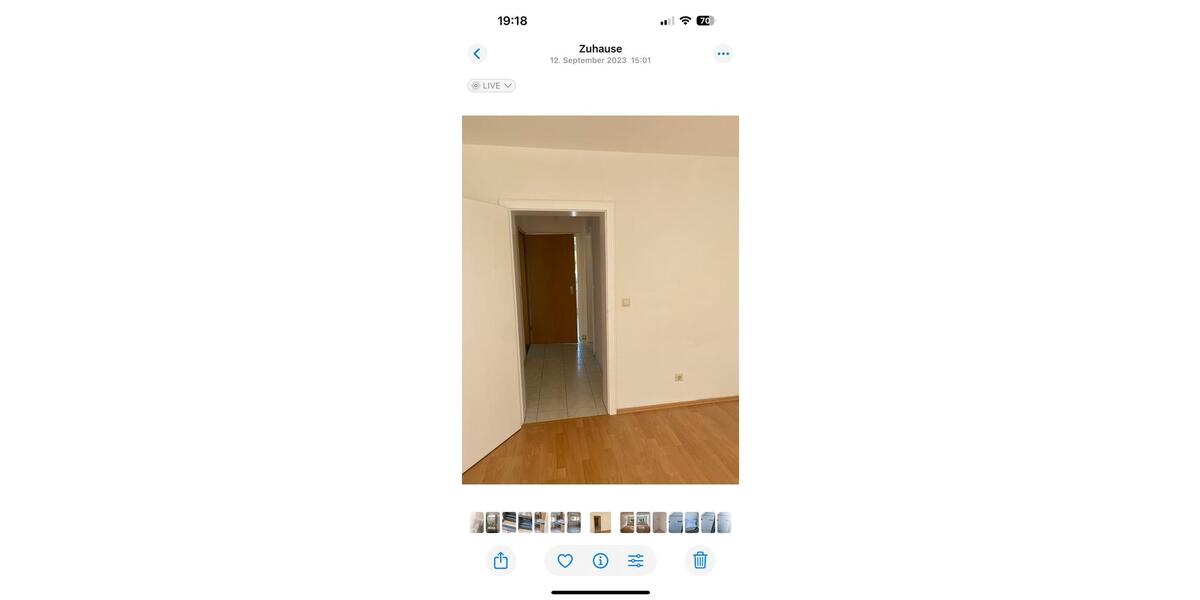Etagenwohnung Pforzheim Dillweißenstein - 1 Zimmer, 30 m&sup2;, 565&euro; | Angebot:24753266