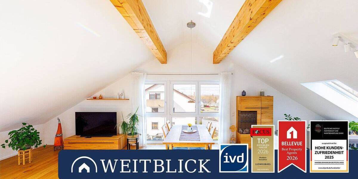 Etagenwohnung Markgröningen - 3 Zimmer, 97 m&sup2;, 549.000&euro; | Angebot:25996670
