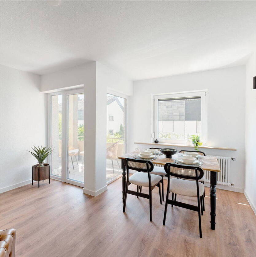 Frisch renovierte 3 Zimmer-Wohnung in Gebersheim