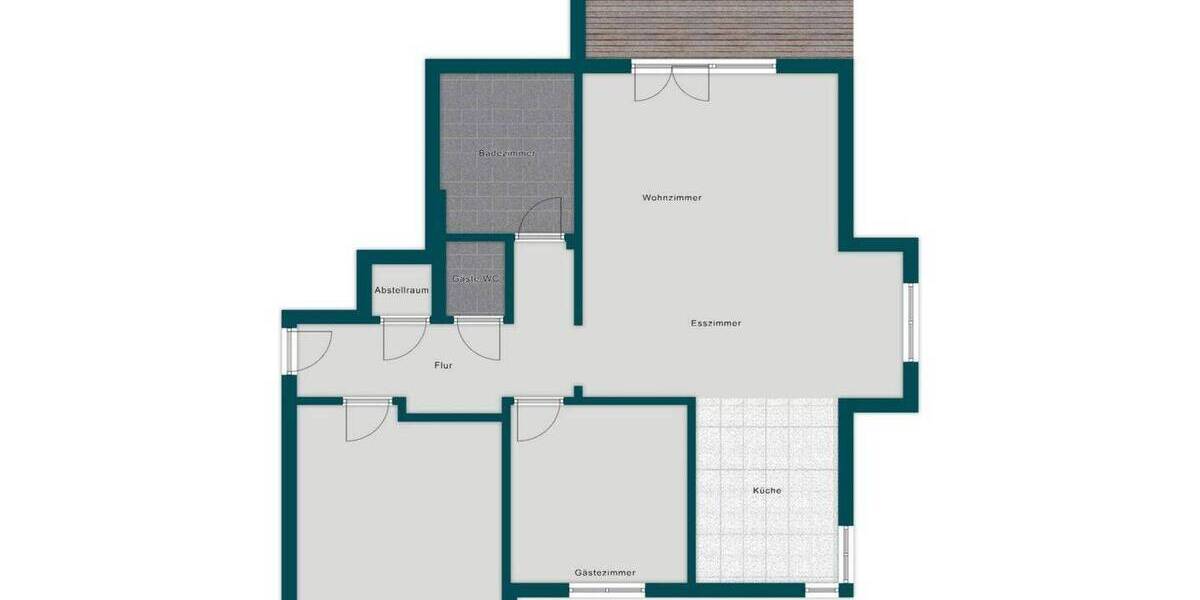 Etagenwohnung Reutlingen Hohbuch - 3 Zimmer, 79 m&sup2;, 359.000&euro; | Angebot:26642373