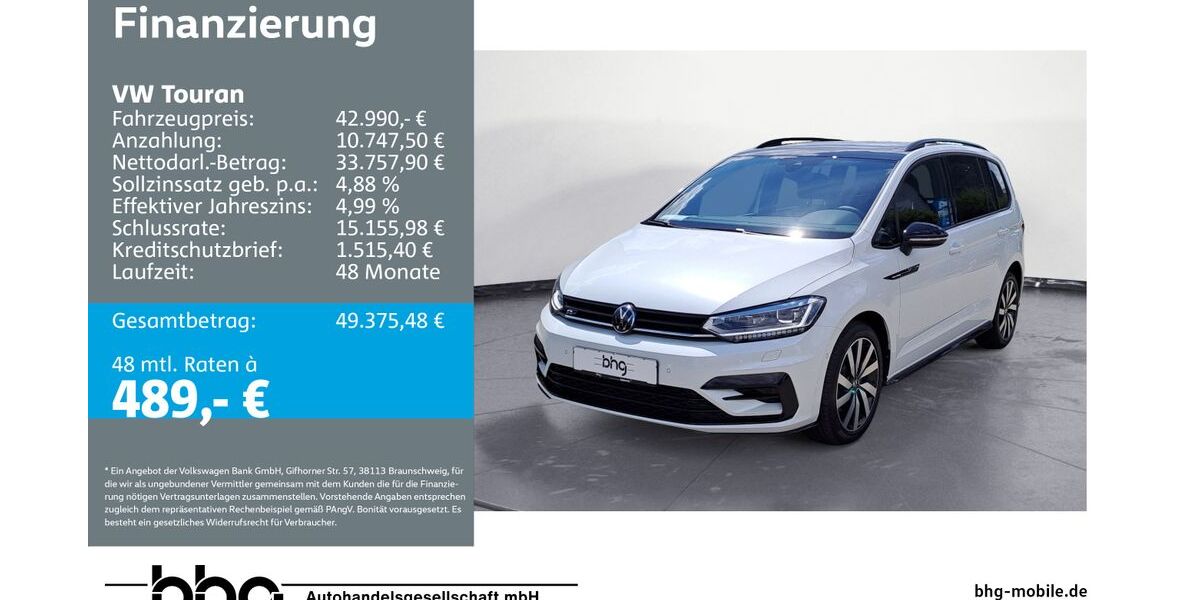 VW Touran 14.007 km 40.950 &euro; Reutlingen 72770