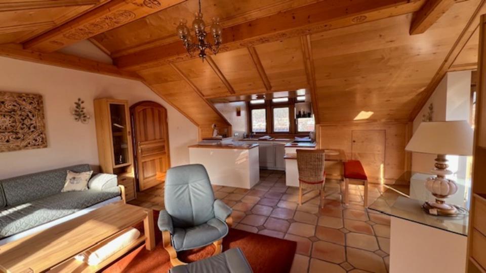 Möbl.2-Zi-Whg., 95 qm, Dachterrasse, Stellplatz, Pauschal 1.200 € zimmer