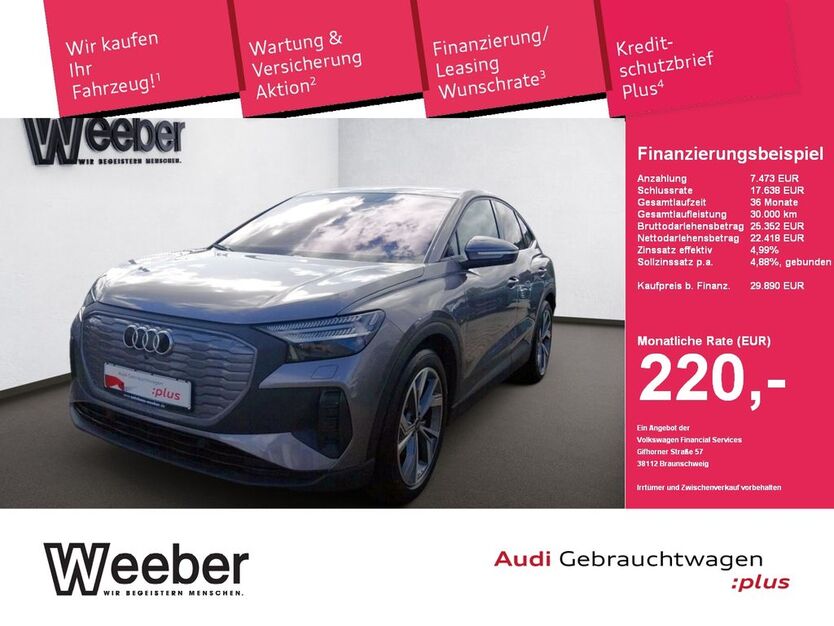 Audi Q4 e-tron 48.057 km 29.890 € Herrenberg 71083
