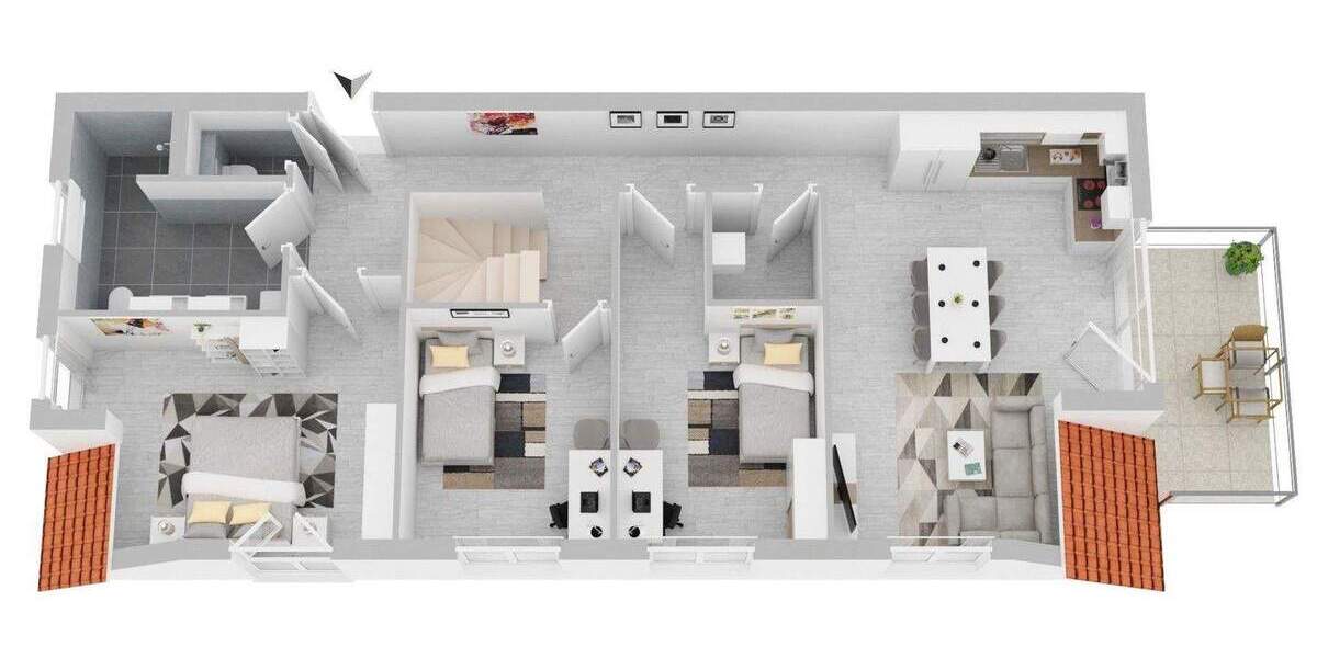 Etagenwohnung Rottenburg Ergenzingen - 6 Zimmer, 132 m&sup2;, 579.000&euro; | Angebot:24648232