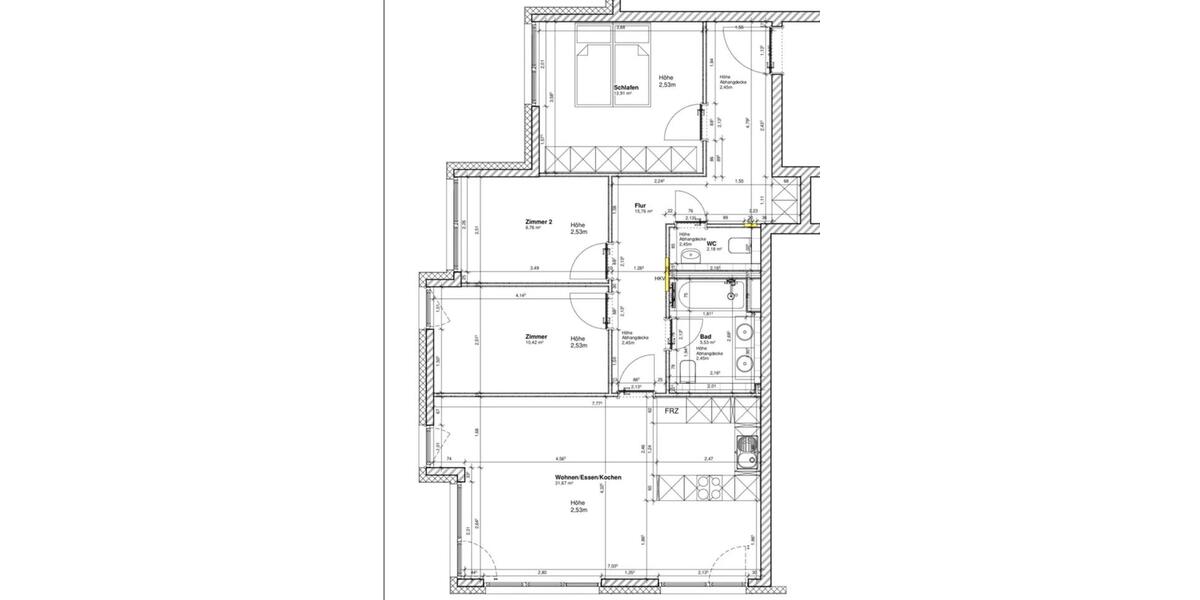 Etagenwohnung Korntal-Münchingen Münchingen - 4 Zimmer, 95 m&sup2;, 585.000&euro; | Angebot:27225289