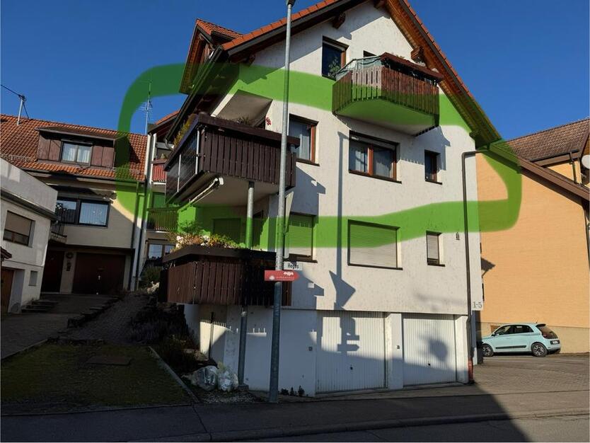 Schöne helle sonnige 3,5 Zi-Wohnung mit Einbauküche Möbliert