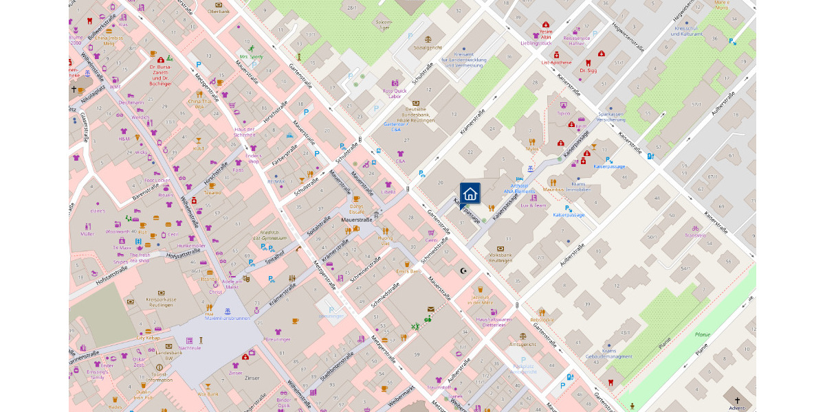 Garagen / Stellplätze Reutlingen Innenstadt - 17.500&euro; | Angebot:22862452