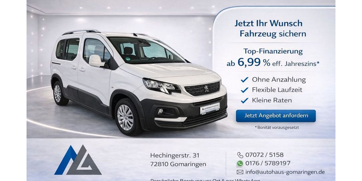 Peugeot Rifter 54.000 km 19.999 &euro; Gomaringen 72810