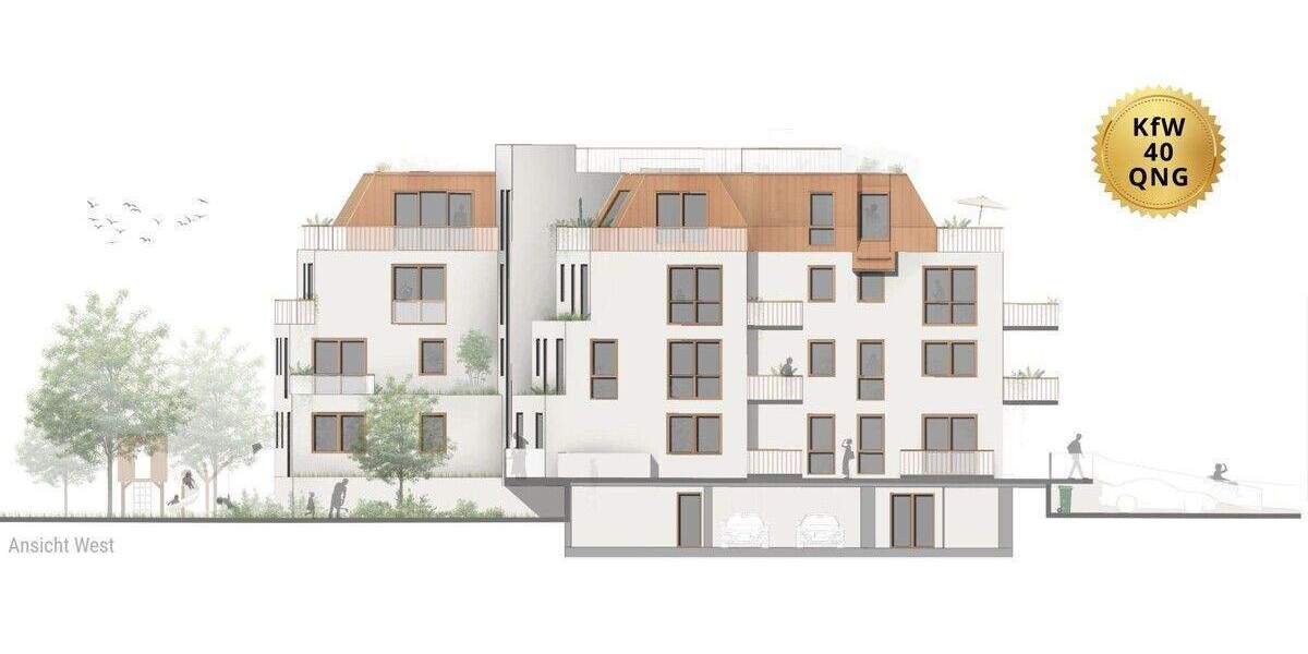 Etagenwohnung Asperg - 2 Zimmer, 56 m&sup2;, 376.500&euro; | Angebot:25779289