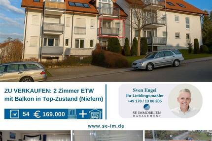Wohnung Niefern-Öschelbronn Niefern - 2 Zimmer, 54 m&sup2;, 184.000&euro; | Angebot:25940787