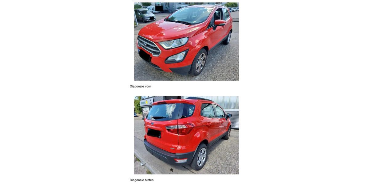 Ford EcoSport 43.333 km 13.000 &euro; Fellbach 70734