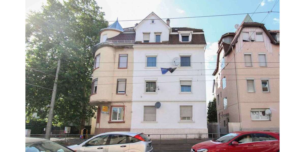 Etagenwohnung Stuttgart Bad Cannstatt - 3 Zimmer, 89 m&sup2;, 280.000&euro; | Angebot:24955848