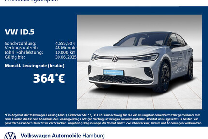 VW VW ID.5 GTX WÄRMEPUMPE/AHK/LED/PANO/HUD/ACC
