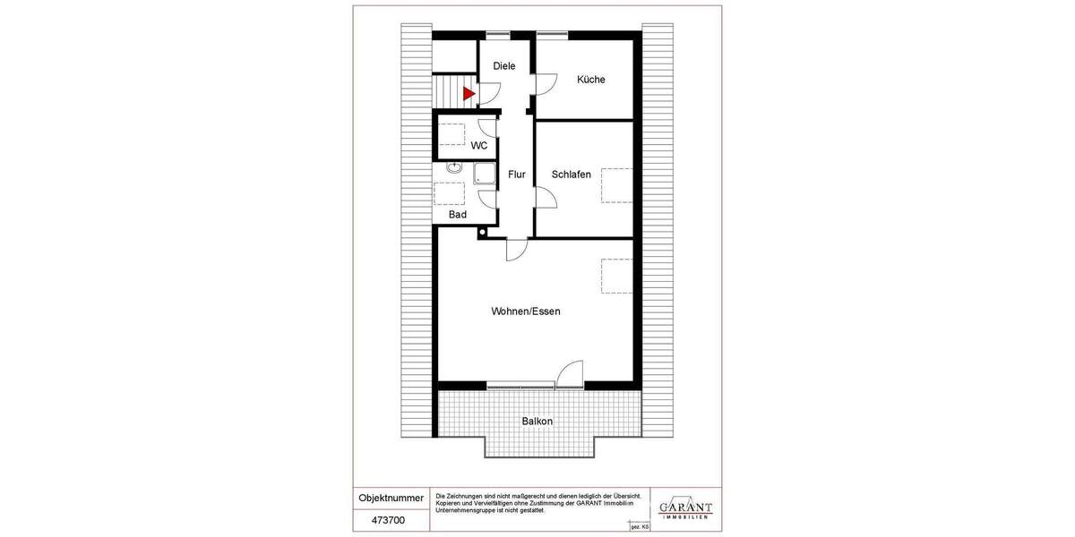 Etagenwohnung Sindelfingen Nord - 2 Zimmer, 72 m&sup2;, 1.150&euro; | Angebot:23981723