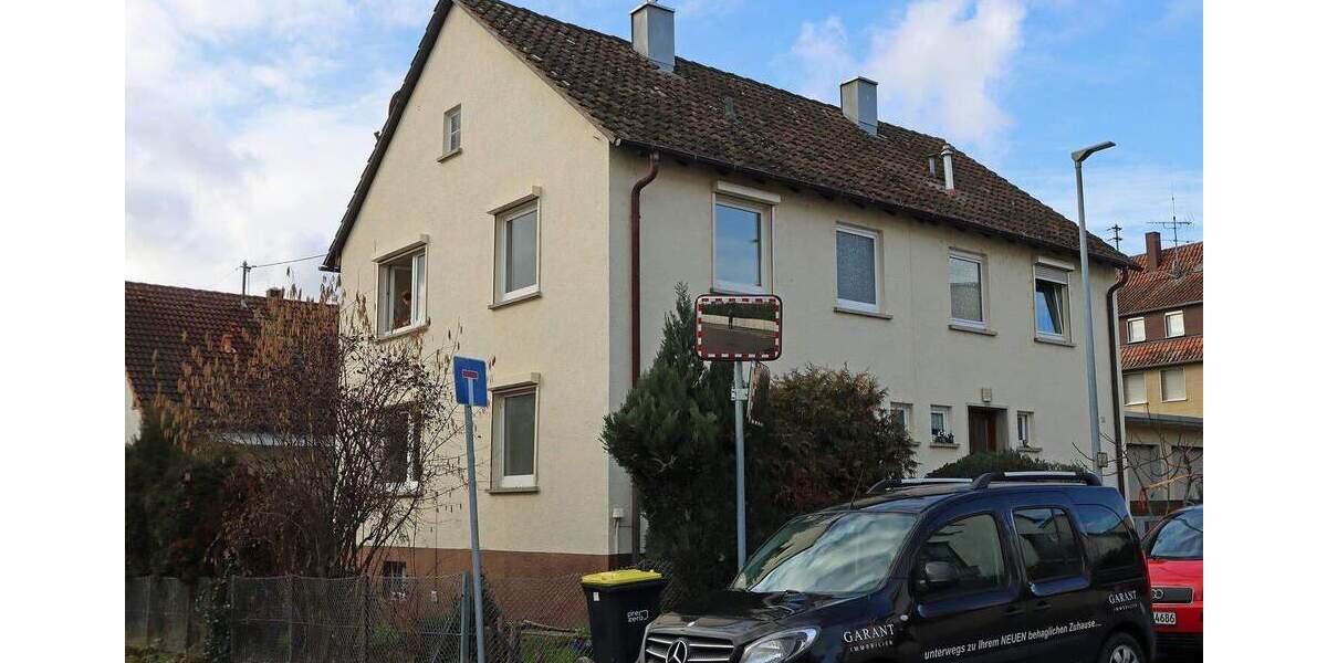 Doppelhaushälfte Vaihingen an der Enz - 4 Zimmer, 90 m&sup2;, 960&euro; | Angebot:25707852