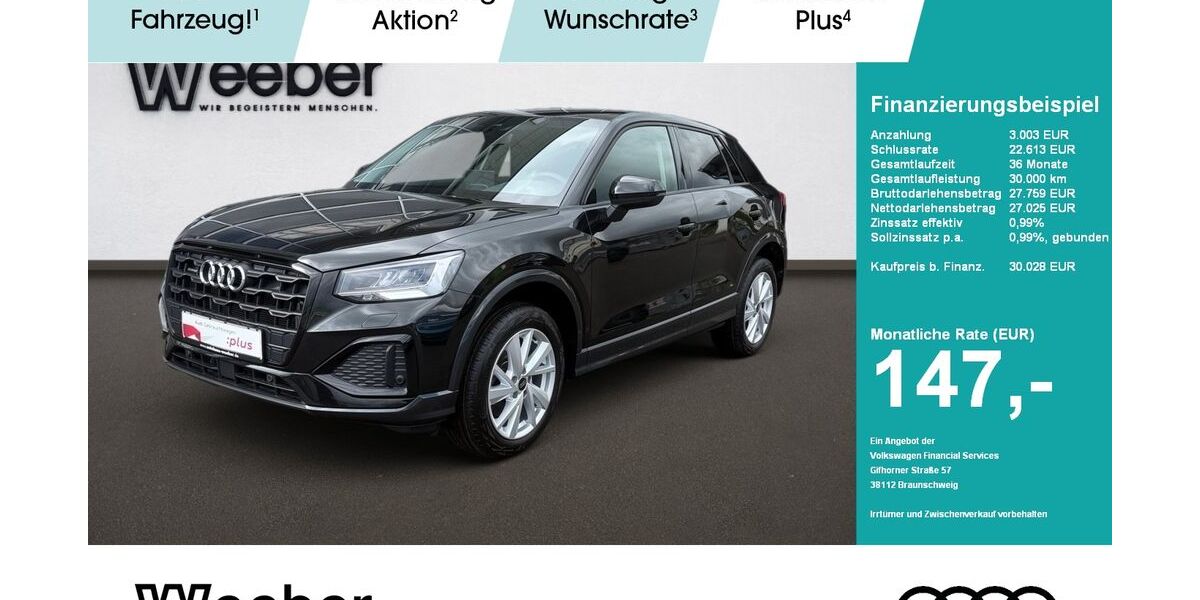 Audi Q2 32.070 km 29.516 &euro; Weil der Stadt 71263