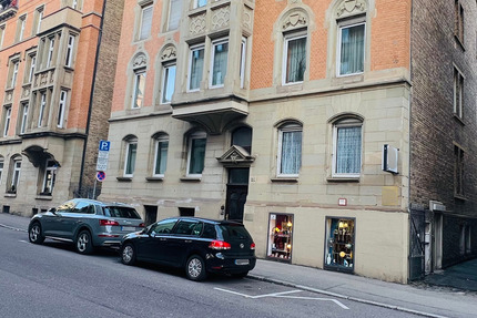 Renditestarke Kapitalanlage in Stuttgart-West: Gewerbeeinheit mit großem Gewölbekeller - Gewerbeobjekt Stuttgart-West West | Angebot:24848130