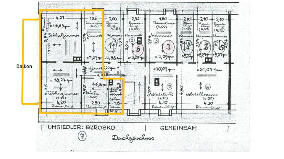 Dachgeschoßwohnung Wendlingen am Neckar - 3 Zimmer, 40 m&sup2;, 172.000&euro; | Angebot:24617902