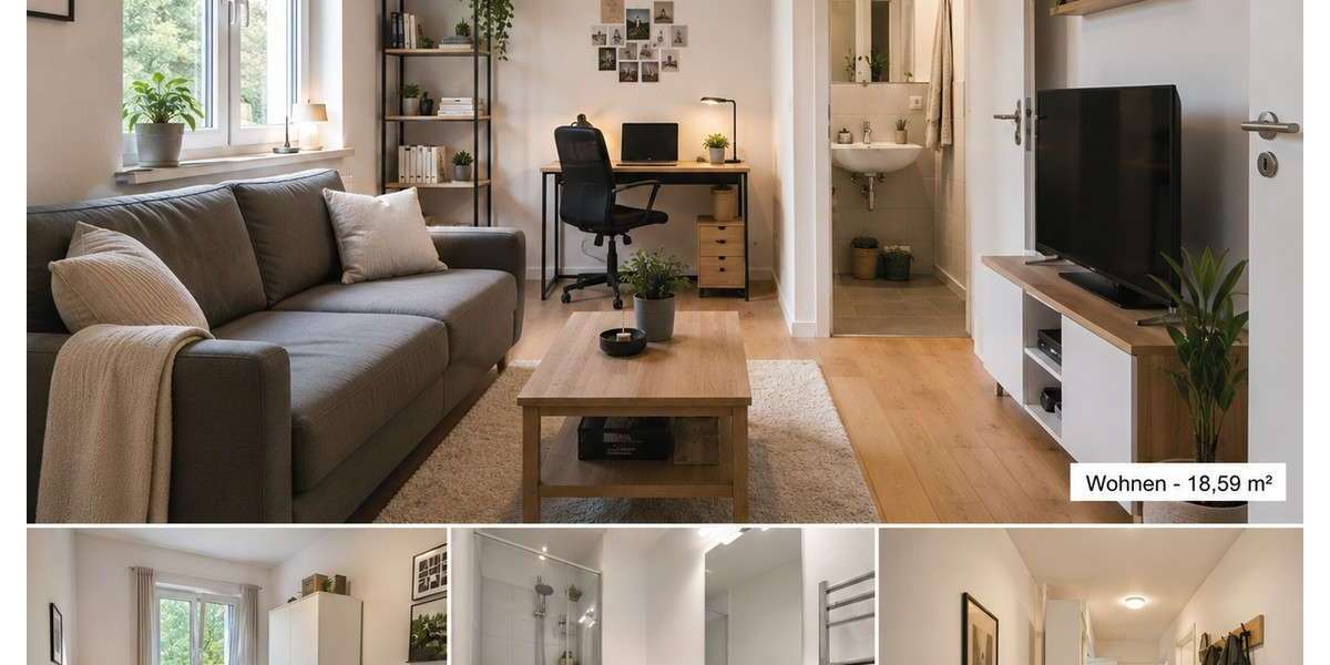 Etagenwohnung Stuttgart Rohr Rohr - 1 Zimmer, 8 m&sup2;, 350&euro; | Angebot:27033071