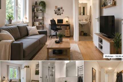 Wohnung Stuttgart Rohr Rohr - 1 Zimmer, 8 m&sup2;, 350&euro; | Angebot:27033071