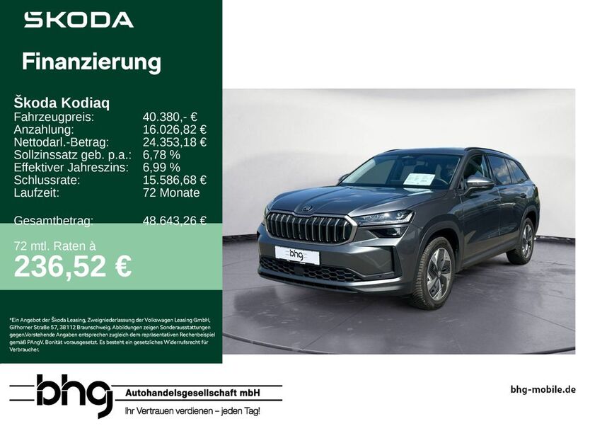 Skoda Kodiaq 24.260 km 39.880 € Metzingen 72555
