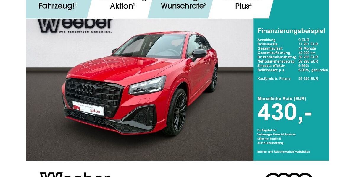 Audi Q2 4.323 km 32.290 &euro; Weil der Stadt 71263