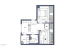 Etagenwohnung Stuttgart / Zuffenhausen Zuffenhausen - 2 Zimmer, 43 m&sup2;, 299.000&euro; | Angebot:26038008