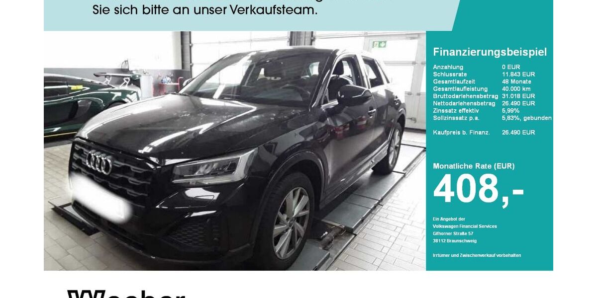 Audi Q2 48.236 km 26.490 &euro; Herrenberg 71083