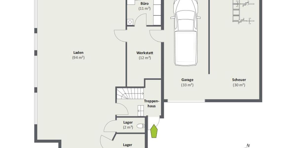 Gewerbeobjekt Metzingen - 1.200&euro; | Angebot:25450694