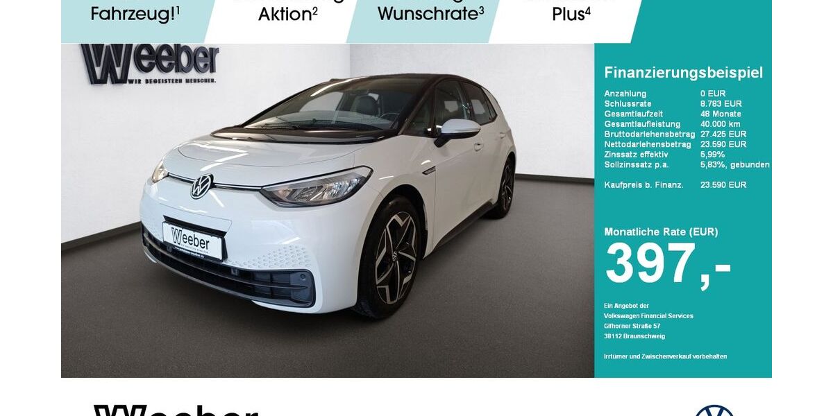 VW ID.3 66.382 km 23.440 &euro; Leonberg 71229