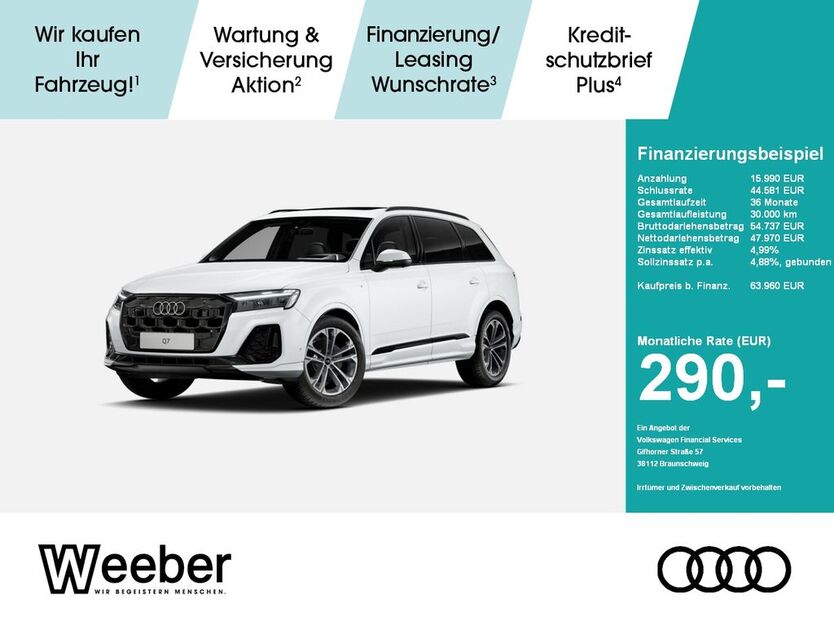 Audi Q7 18.855 km 63.960 € Herrenberg 71083