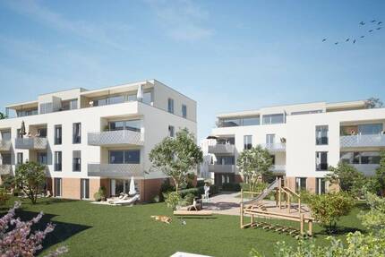 großzügig und modern - genießen Sie den Abend auf Ihrem tollem West-Balkon 4 zimmer