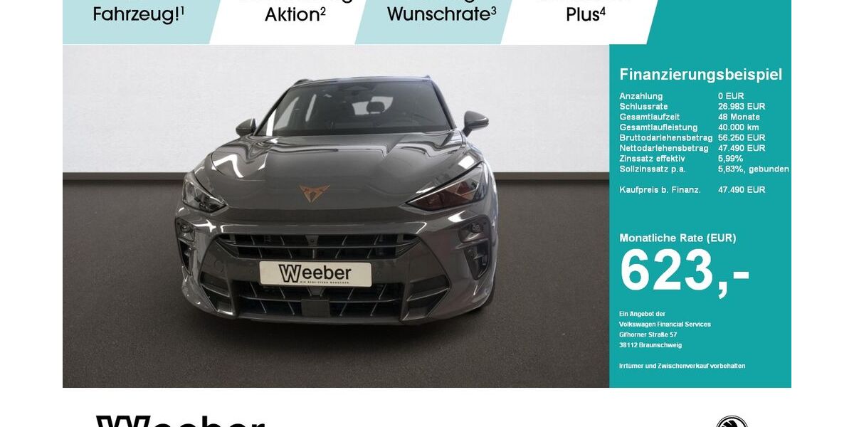 Cupra Terramar 3.900 km 47.490 € Herrenberg 71083