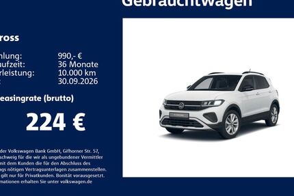 VW T-Cross 27.693 km 22.430 &euro; Stuttgart-Feuerbach 70469