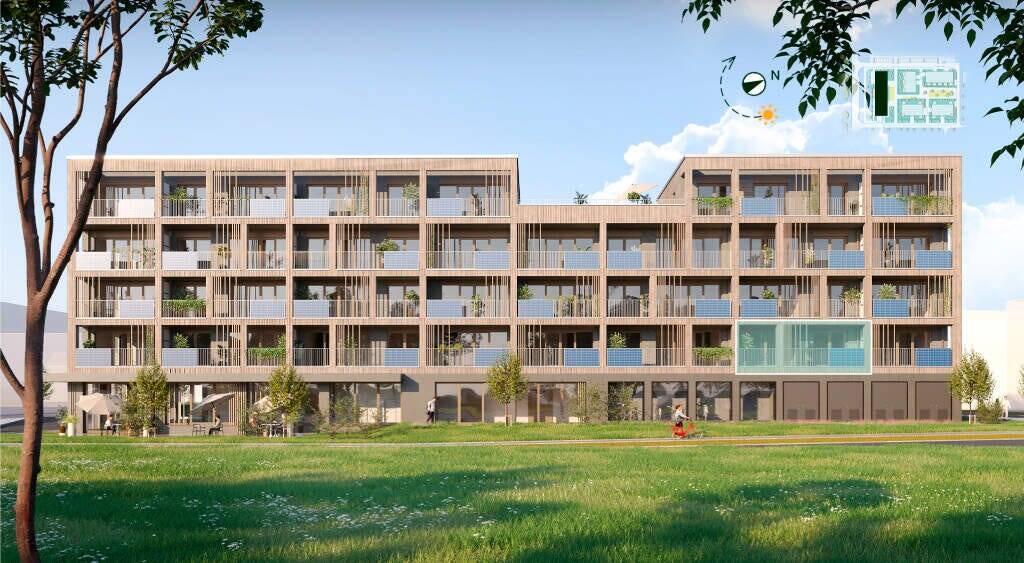 Etagenwohnung Ludwigsburg Ost - 2 Zimmer, 49 m&sup2;, 299.500&euro; | Angebot:24132806