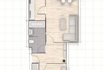 Wohnung Sindelfingen Darmsheim - 2 Zimmer, 64 m&sup2;, 1.000&euro; | Angebot:24555188