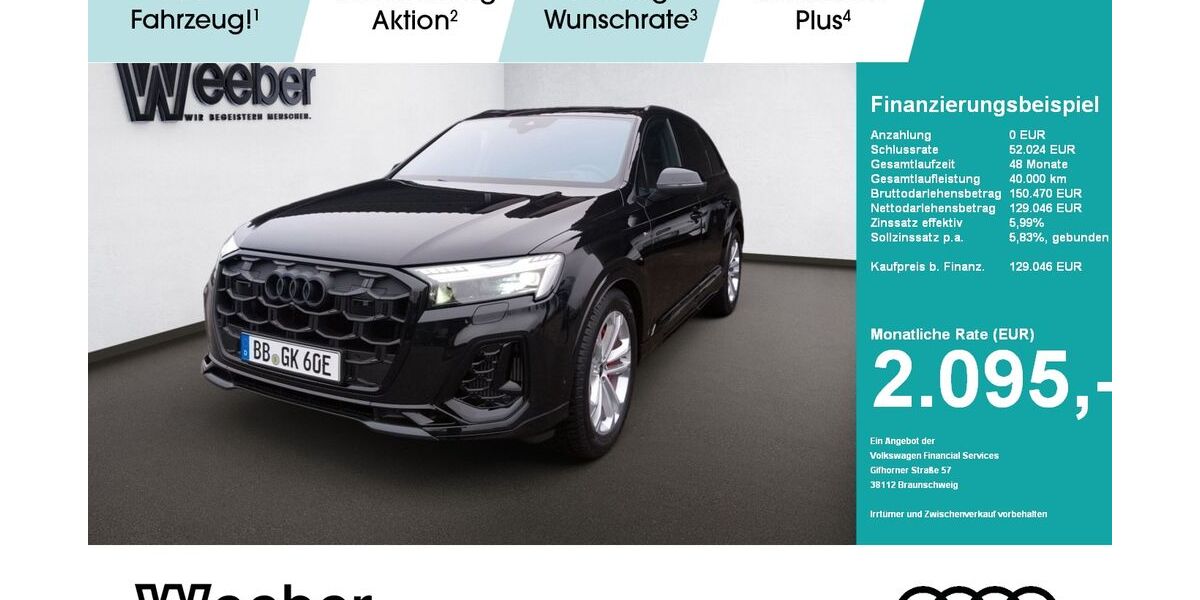 Audi Q7 6.000 km 128.946 &euro; Herrenberg 71083