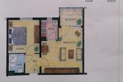 Wohnung Pforzheim Weststadt - 2 Zimmer, 51 m&sup2;, 560&euro; | Angebot:27625107
