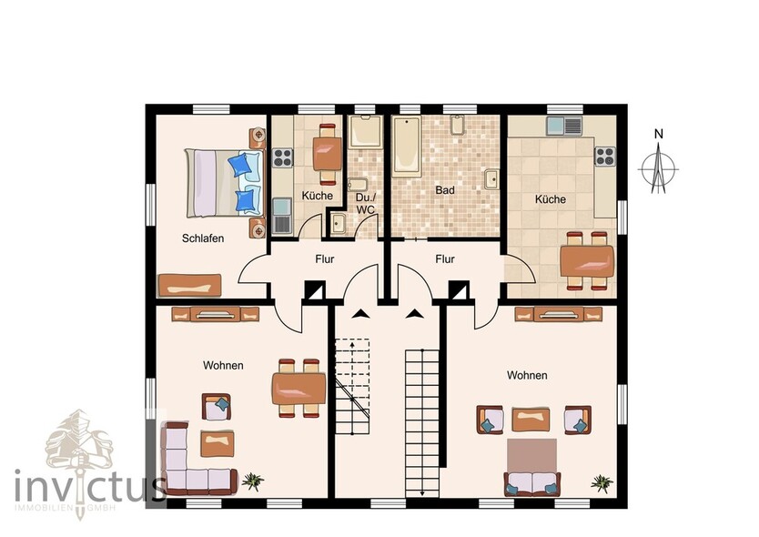 Außergewöhnliche Kapitalanlage - Charmantes 5-Familienhaus zentral in Ludwigsburg 14 zimmer