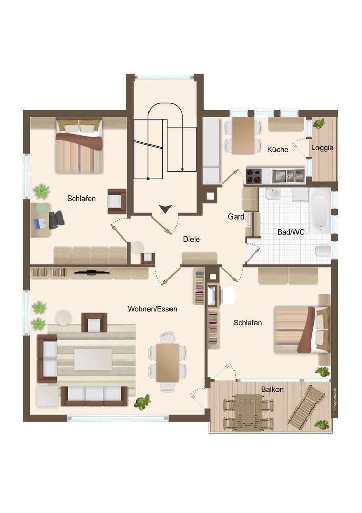 Wohnung zum Kaufen in Pforzheim 259.000 € 94 m²